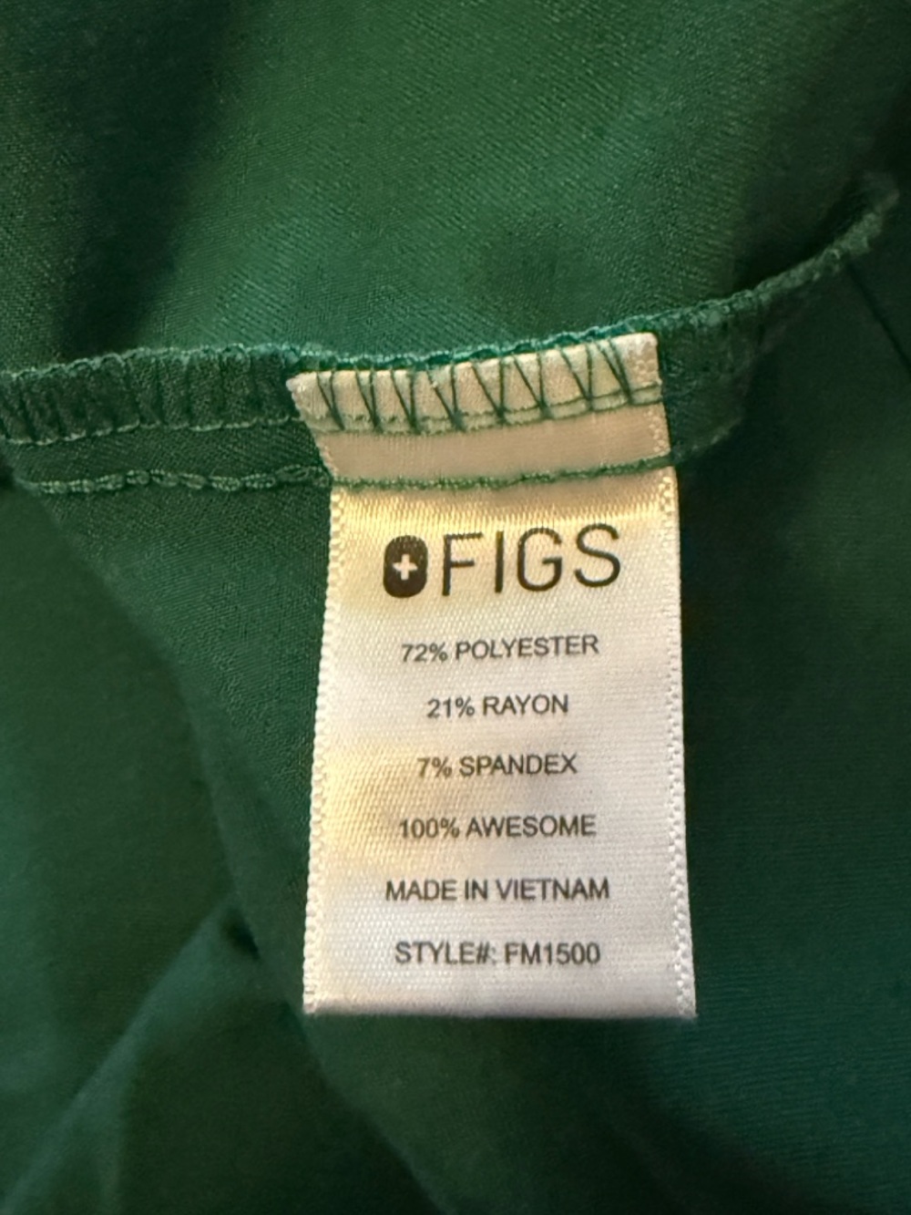 Figs Hunter Green Mens set Leon scrub top Tasen jogger pants size Large L - Picture 4 of 9